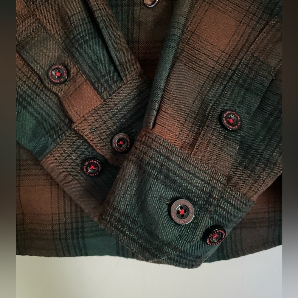 NWOT (Orig.$49) DIXXON "Widowmaker" Flannel Shirt w/Pearl Snaps - Picture 7 of 10